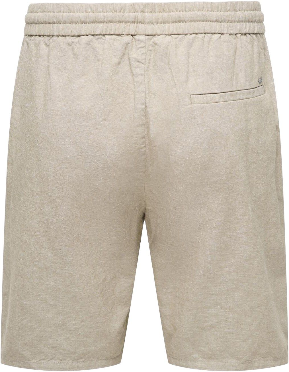 ONSLINUS 0007 COT LIN SHORTS NOOS