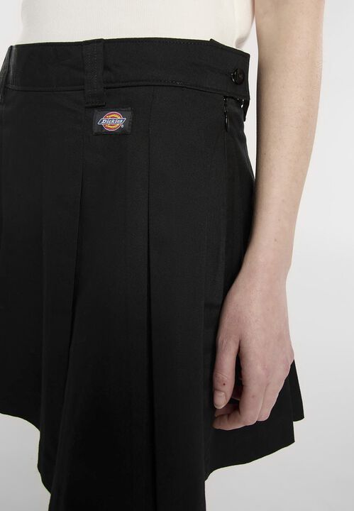 UNIONVILLE WORK SKIRT PLEATED BLACK