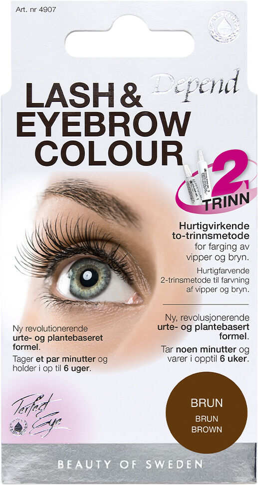 Lash/eyebrow col. Brown