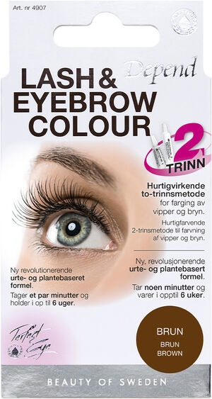 Lash/eyebrow col. Brown