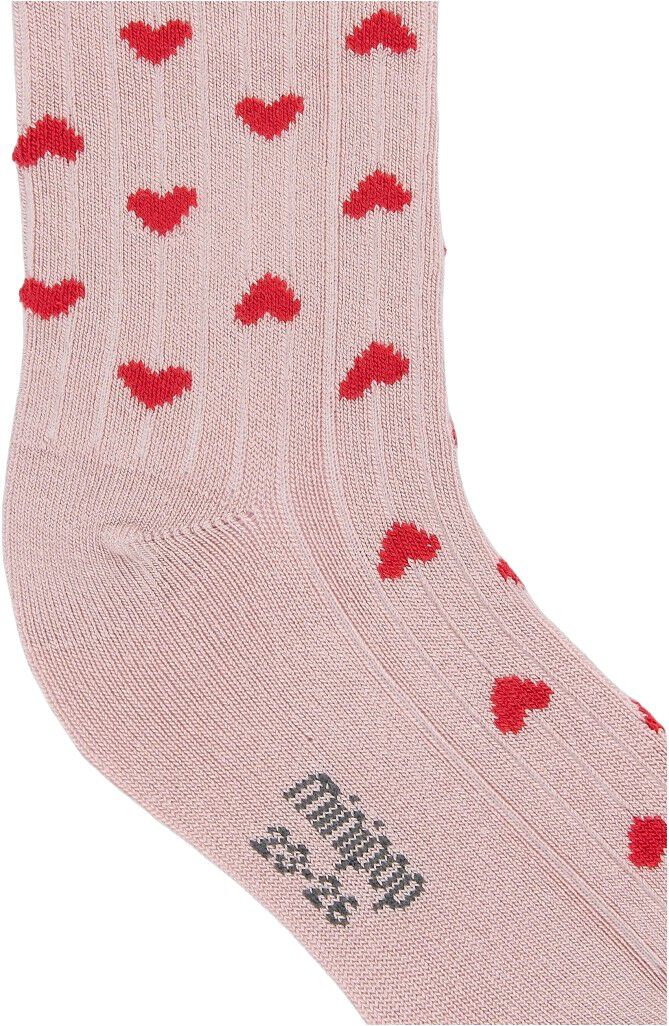Minipop Bamboo Heart Socks 3 Pack