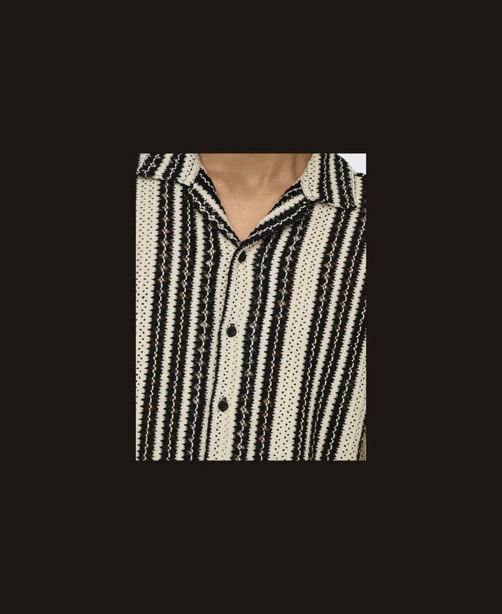 ONSDANI CROCHET SS SHIRT
