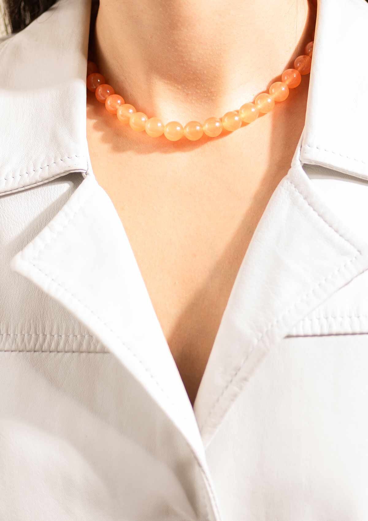 CANDY CORAL PAPAYA M HALSK&AElig;DE