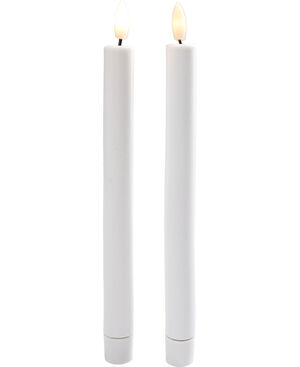Sille Krone, 2stk sæt, Hvid