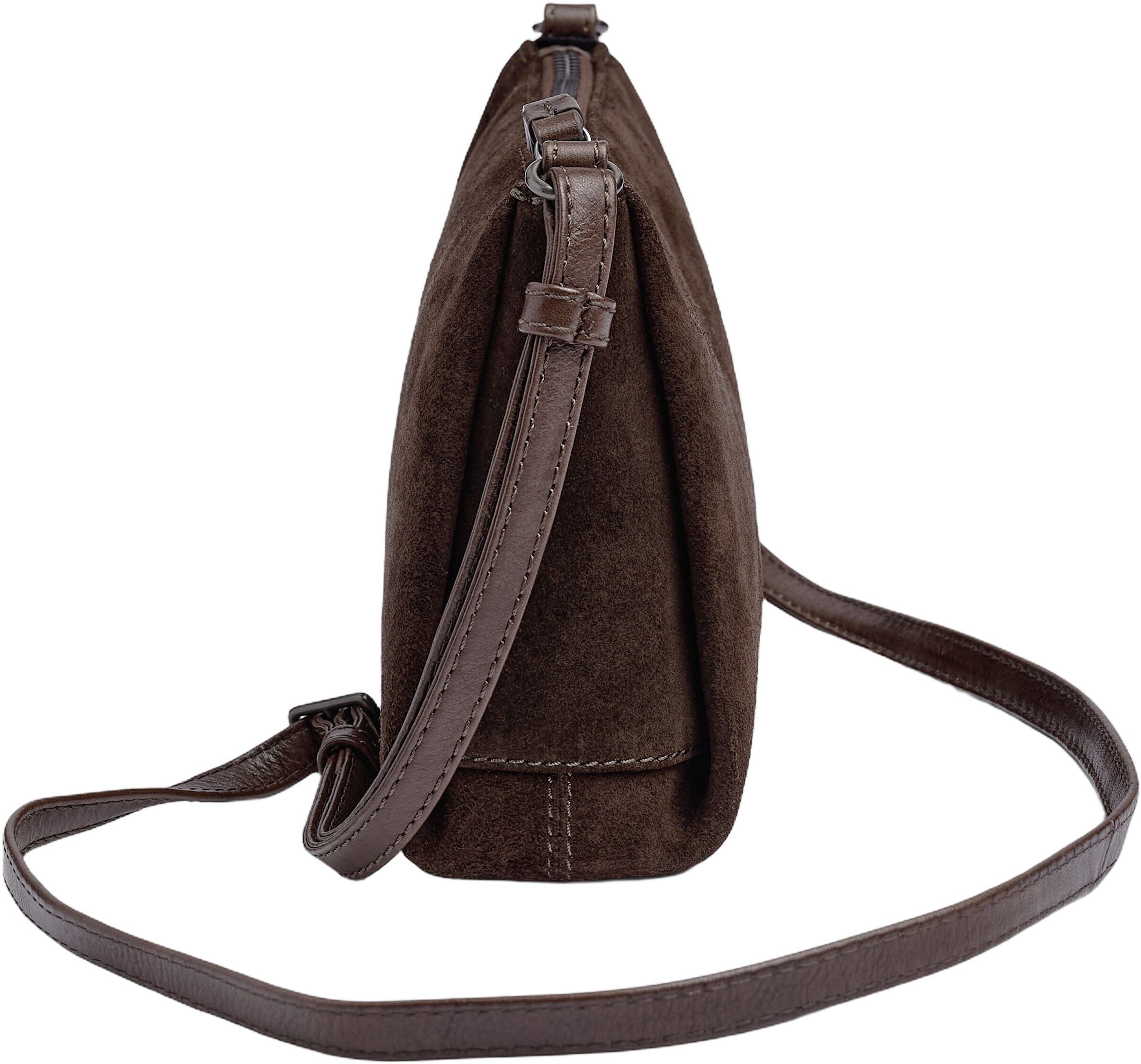 Marcimbg Crossbody Bag, Suede