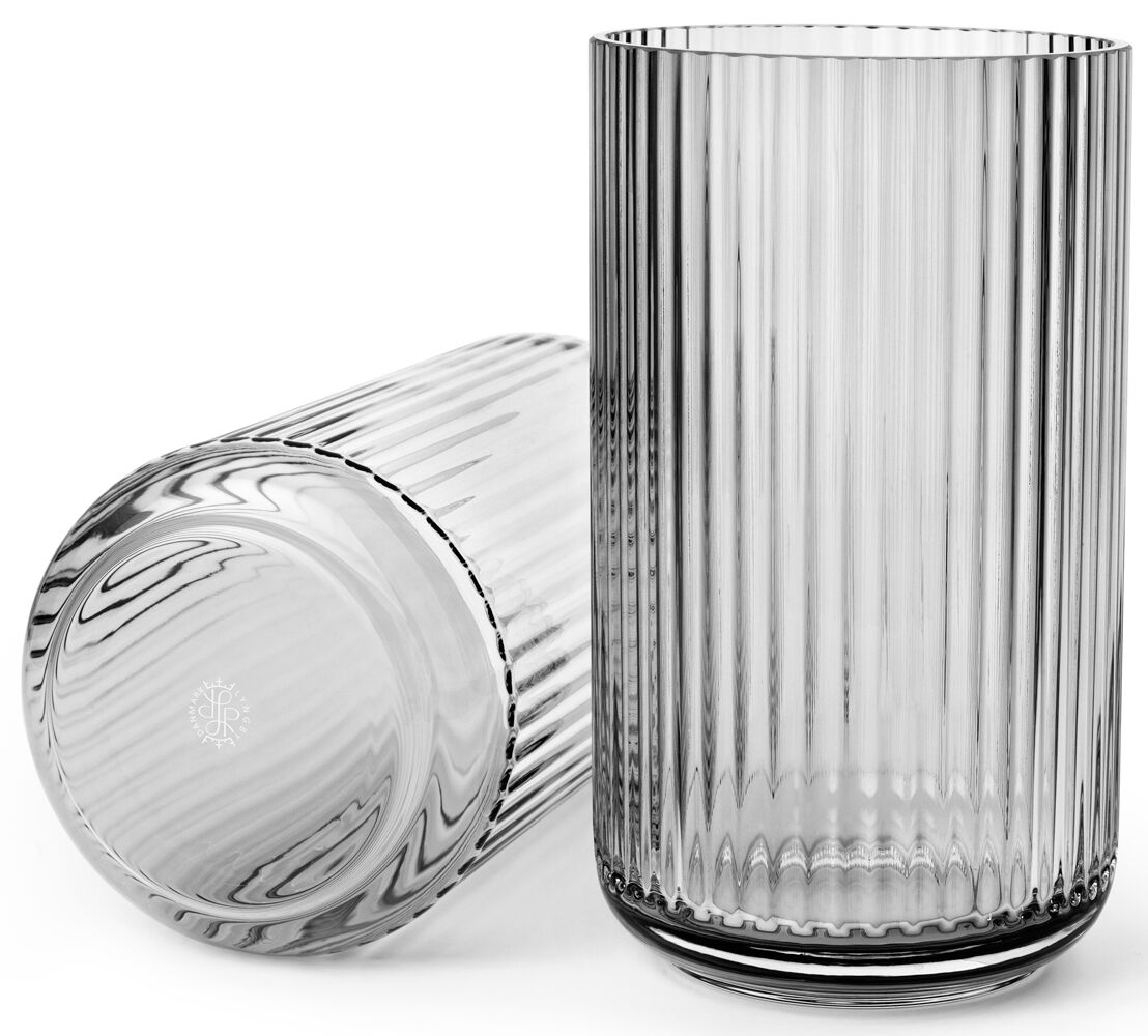 Lyngbyvasen glas smoke