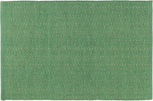 Herringbone Dækkeserviet 43x30 cm grøn 82% bomuld recycled,