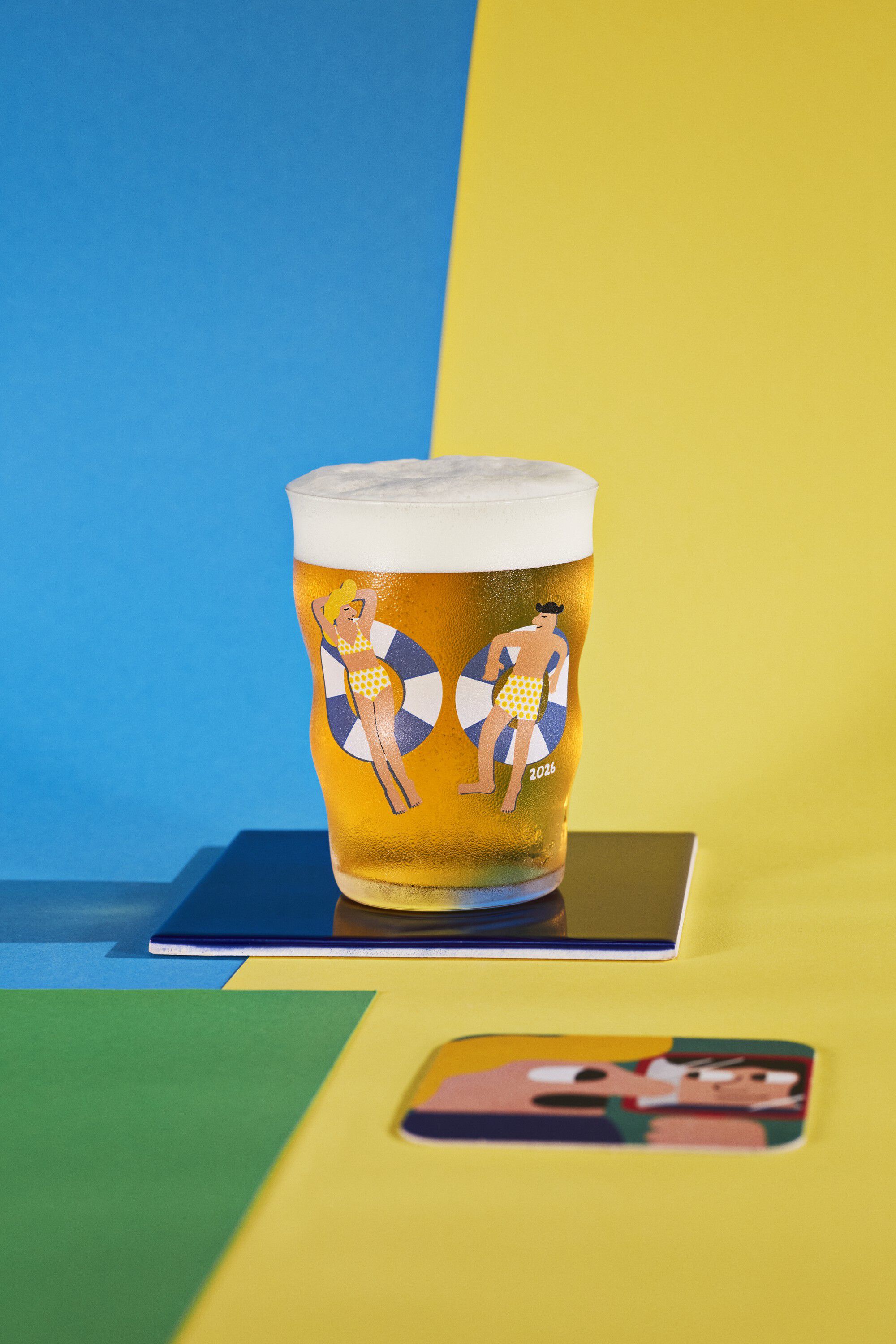 Mikkeller Pint &Oslash;lglas 2026 40 cl klar m. deko