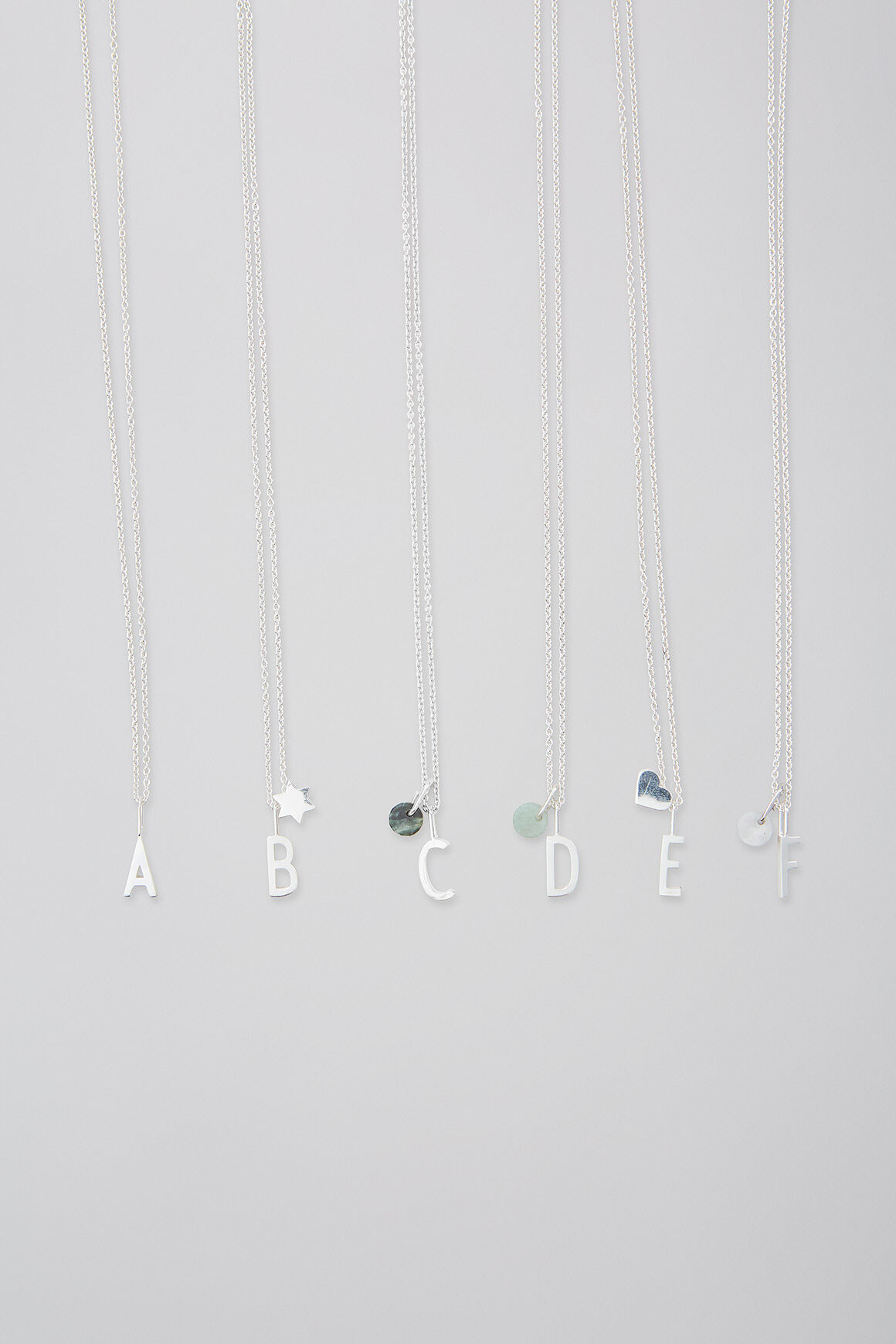 A-Z 10mm 925 Sterling s&oslash;lv