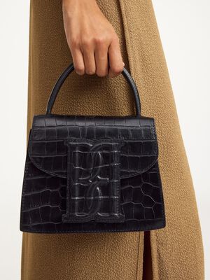 Ramil skuldertaske i læder