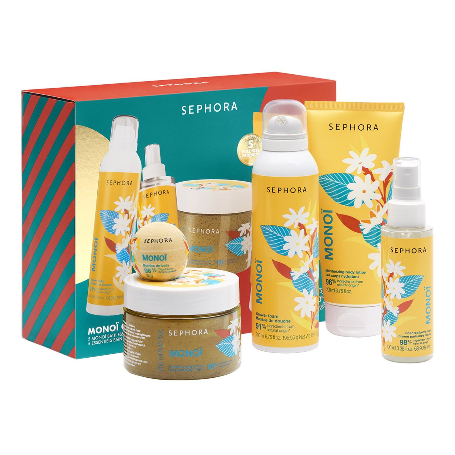 KIT D'&Eacute;VASION AU MONO&Iuml; - Mono&iuml;-duft&aelig;ske