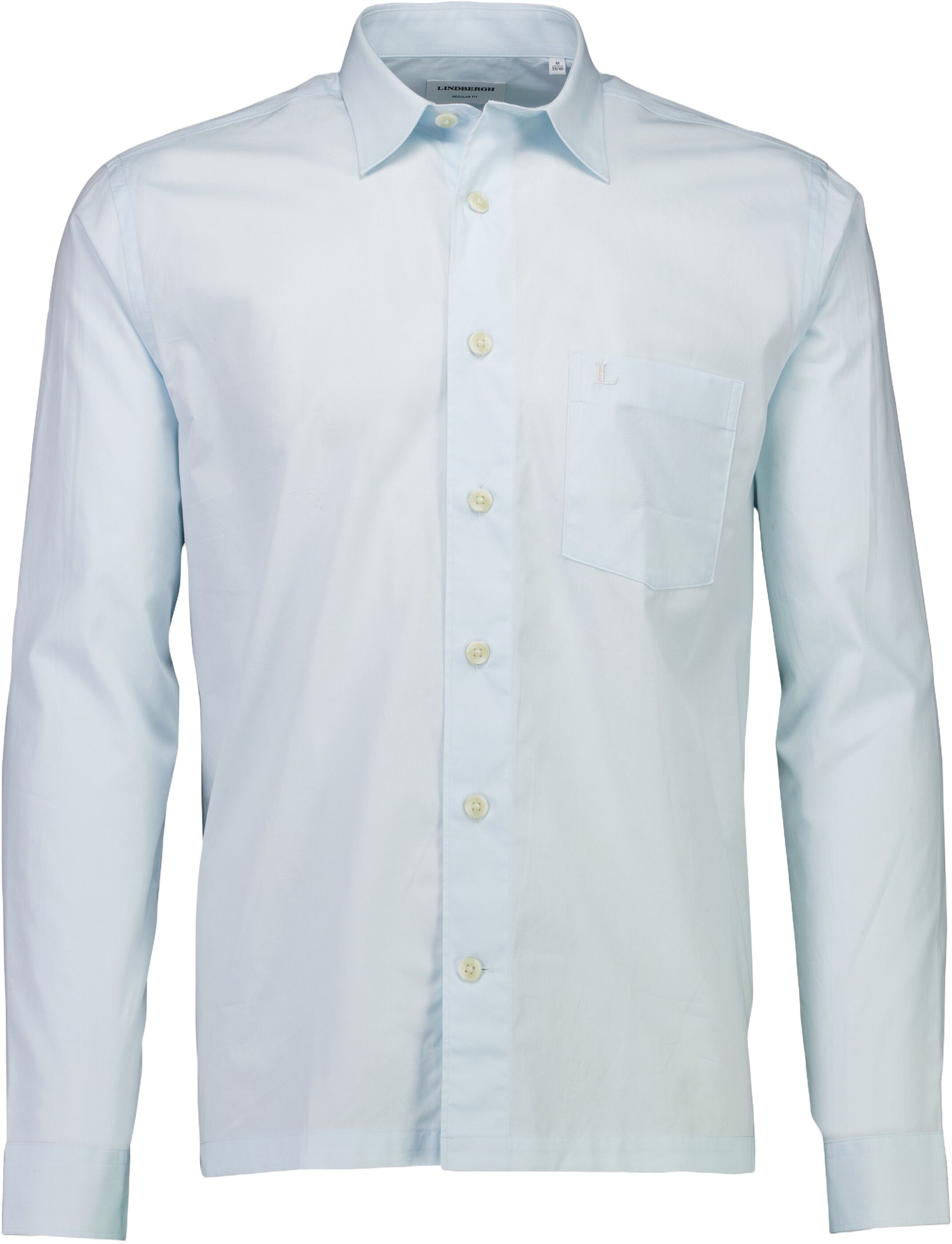 Straight hemline shirt L/S