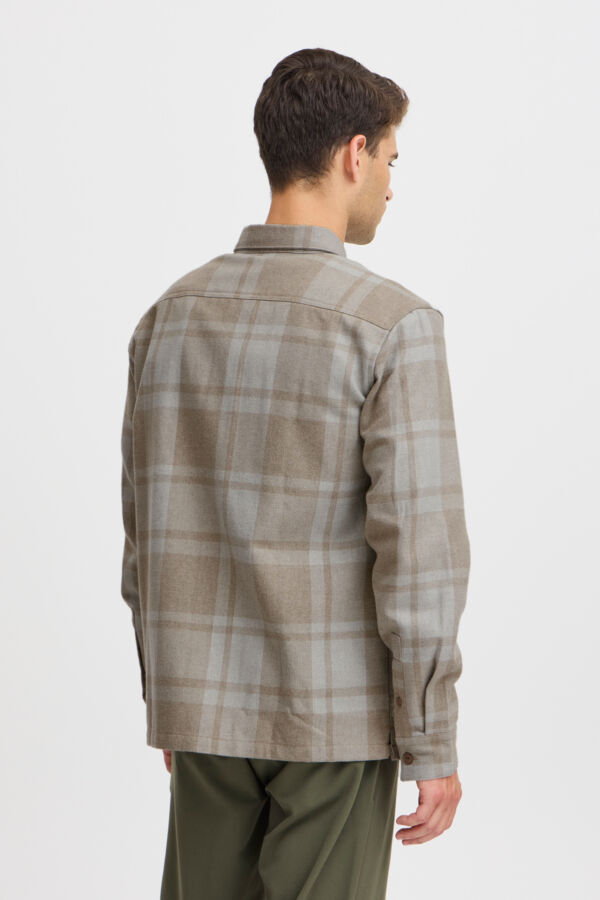 CFAUGUSTO LS checked overshirt