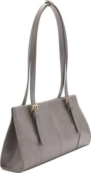 Shoulder bag with buckles