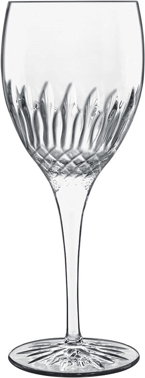 Diamante 4 stk. hvidvinsglas klar 38 cl Ø8,5cm H21