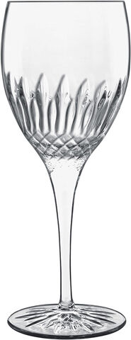 Diamante 4 stk. hvidvinsglas klar 38 cl Ø8,5cm H21