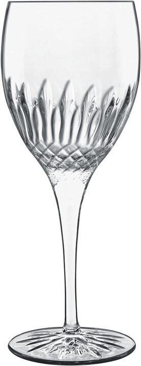 Diamante 4 stk. hvidvinsglas klar 38 cl Ø8,5cm H21