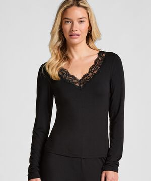 Pyjama Set Jersey Modal Lace Nana