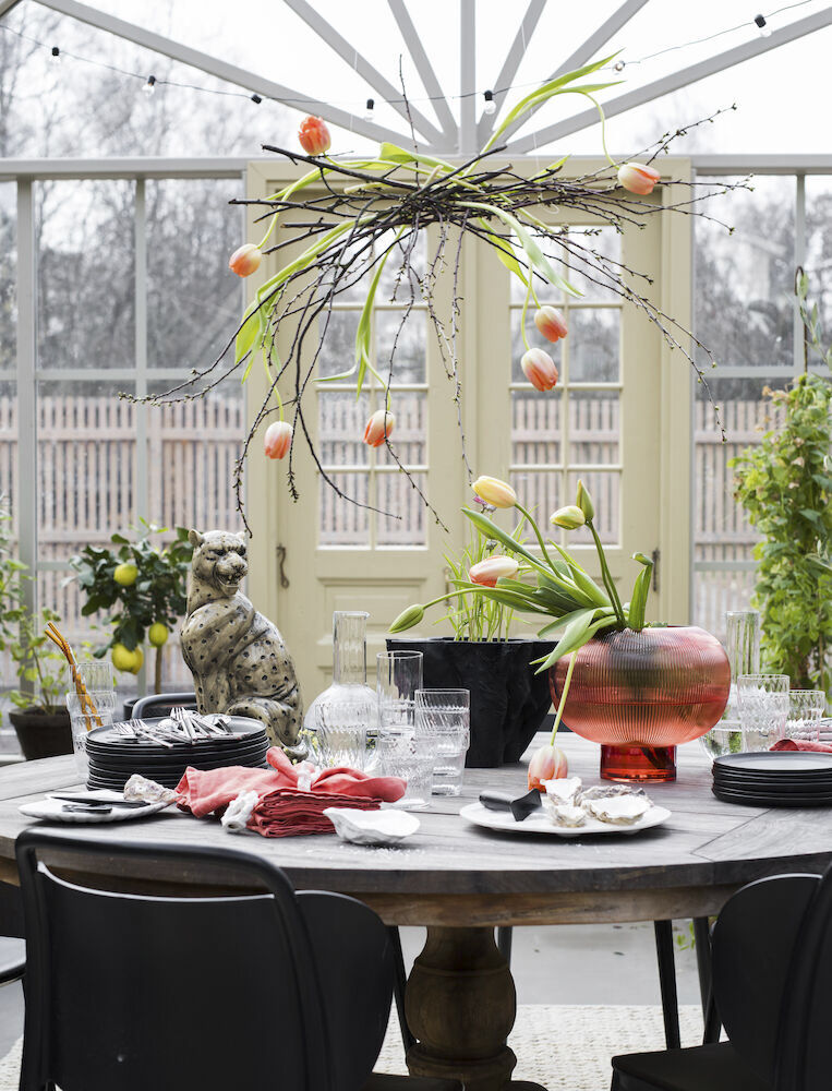 Serving plate Oyster