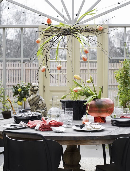 Serving plate Oyster