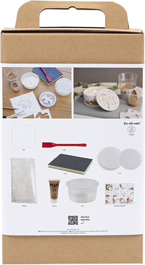 DIY Kit Resin Støbning, Krukke med låg