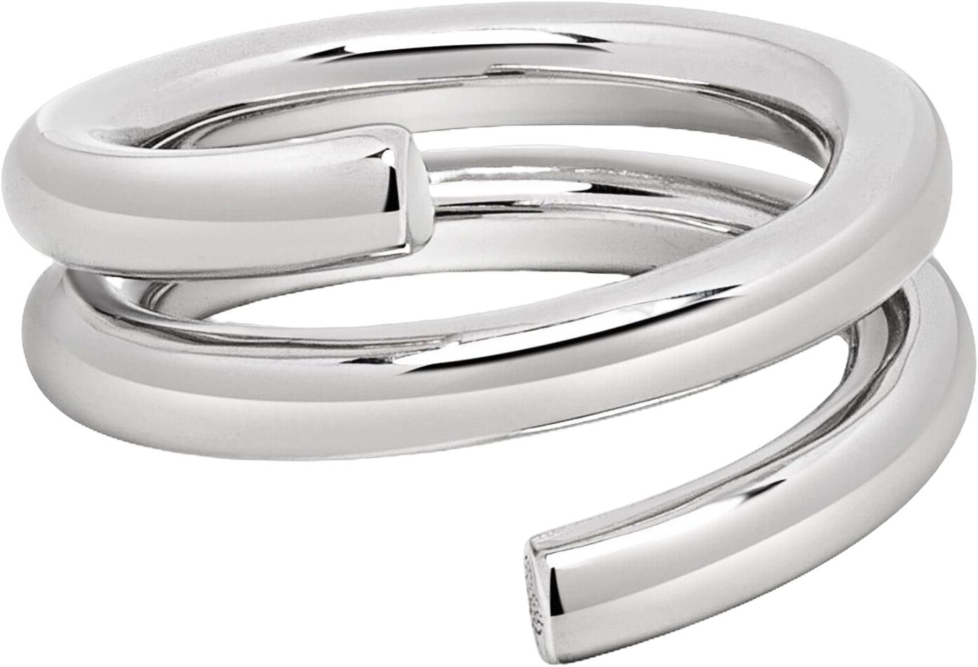 Modern Spiral Ring