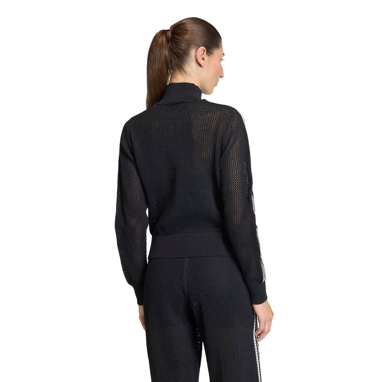 Croshet Full Zip Sweatshirt