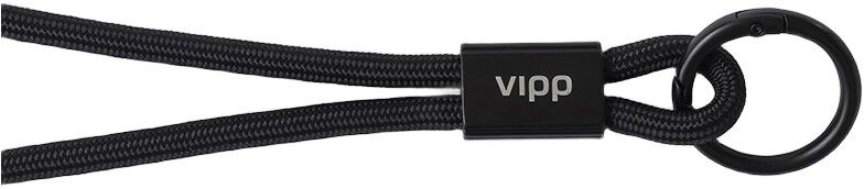 Vipp320 Key strap, Shelter, black, 45 cm