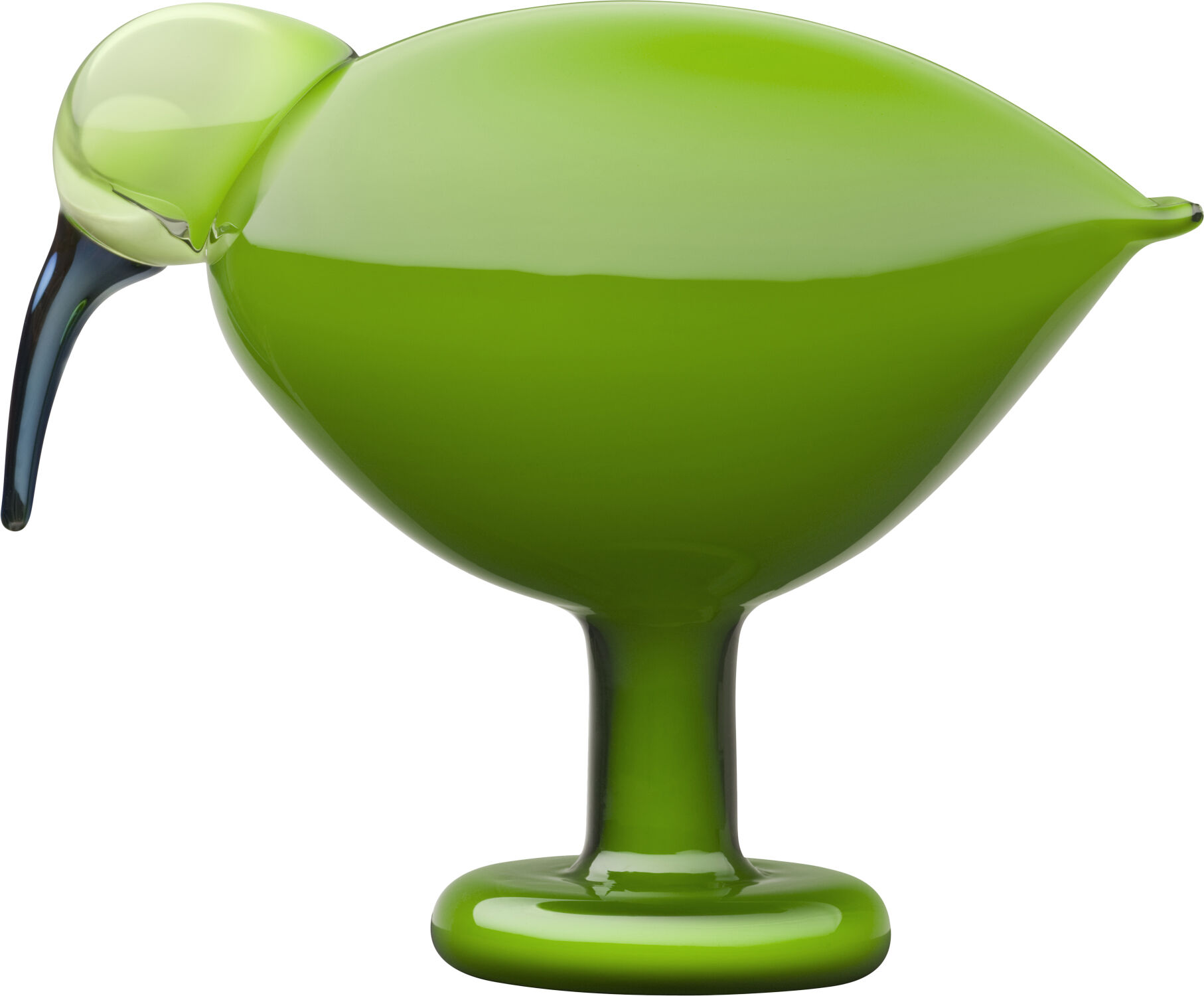 Fugle 16,5x20,5cm gr&aring;n ibis