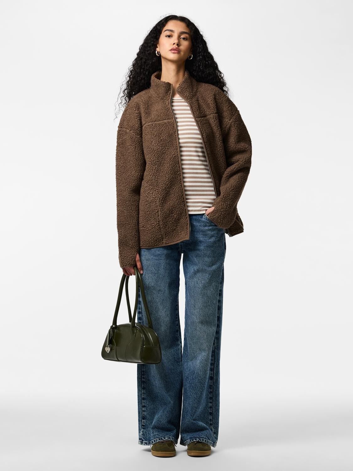 PCSADIA LS TEDDY JACKET NOOS BC