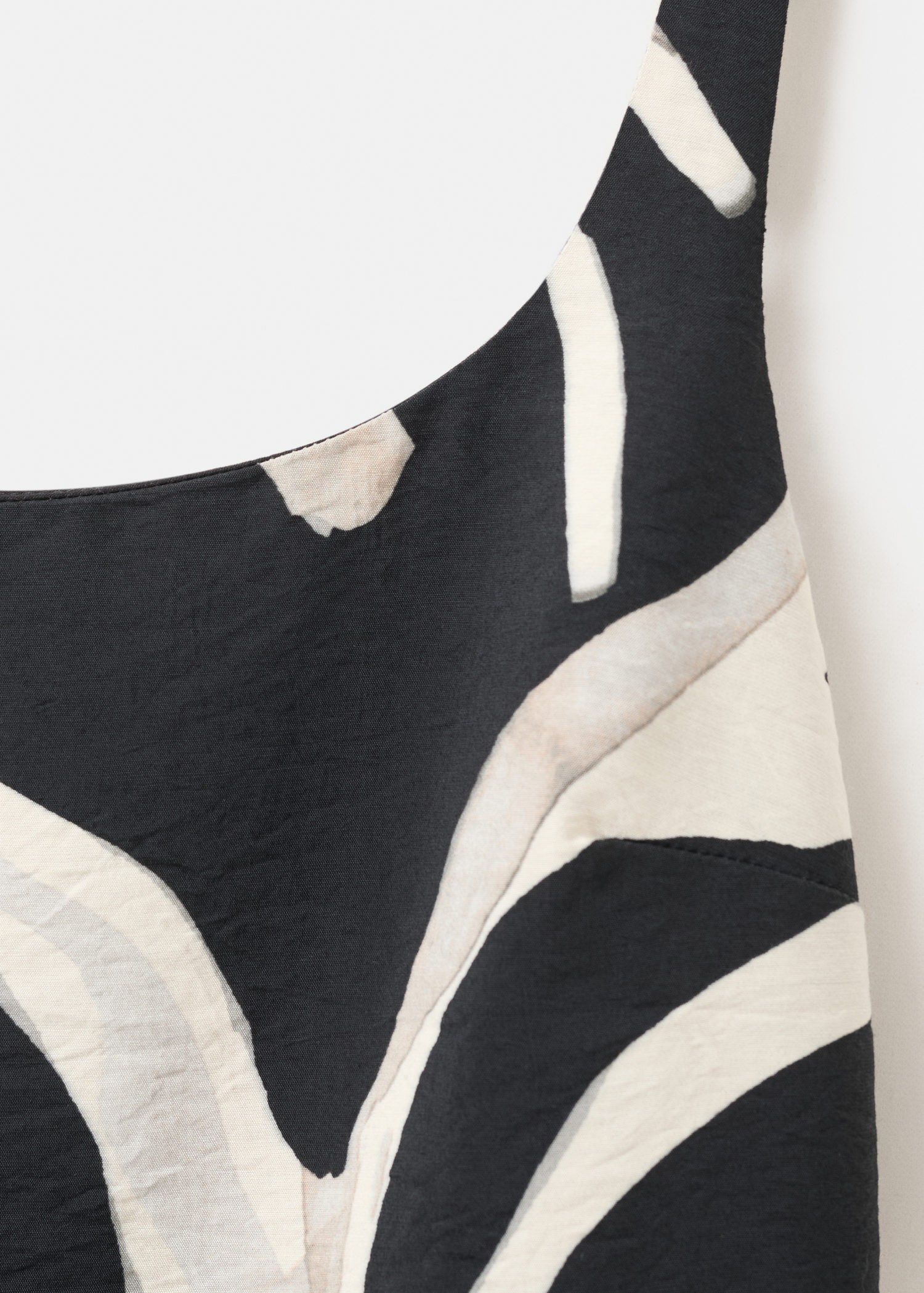 Short zebra print dress