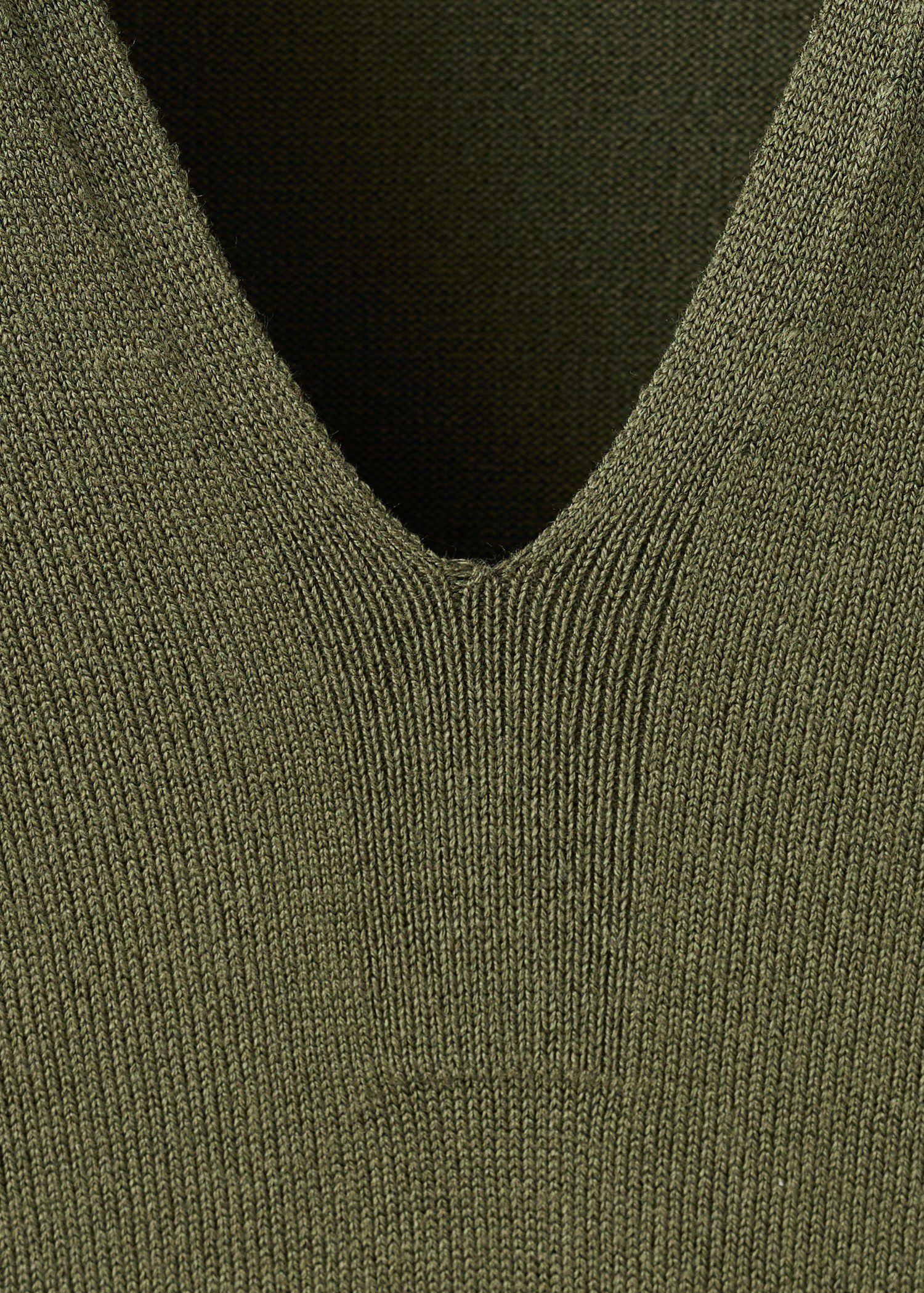 Fine-knit polo shirt
