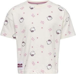 KMGKITTY LIFE SS LOOSE PRINTED TEE