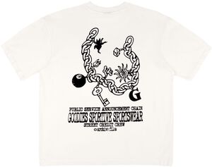 CHAIN WHITE TEE