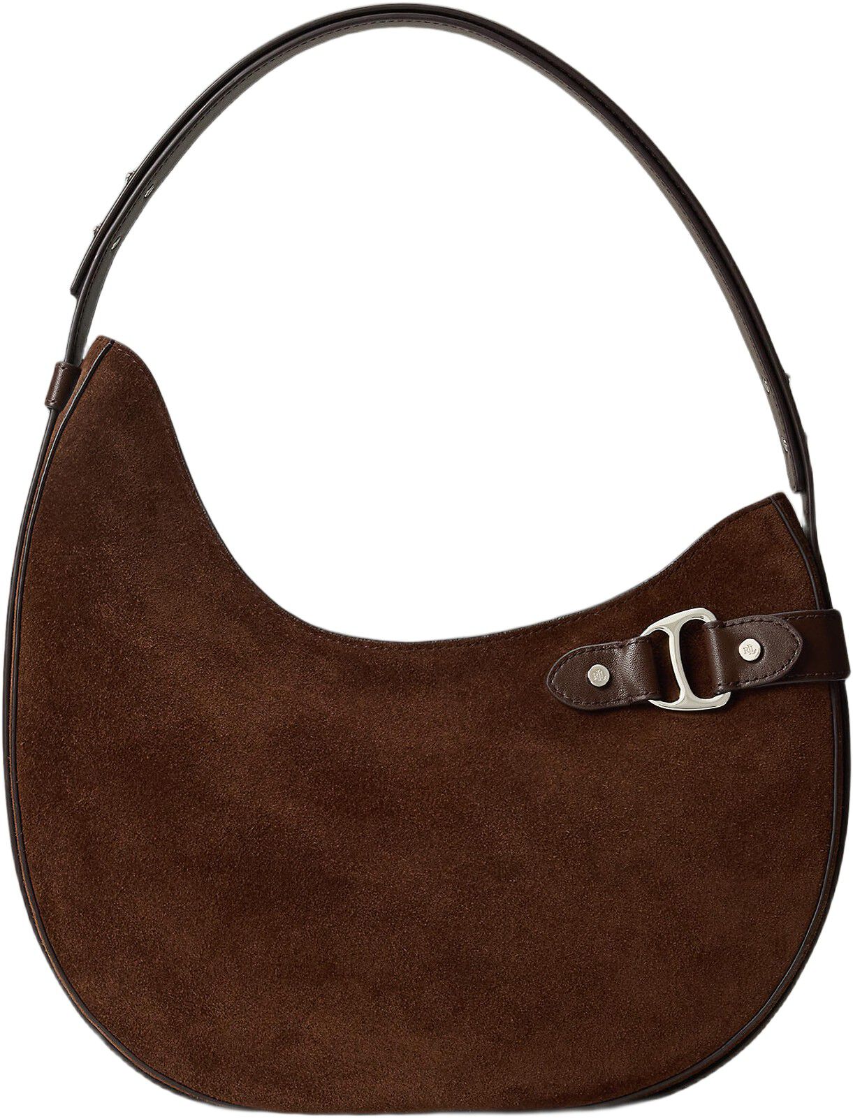 Suede Large Tasha Shoulder Bag