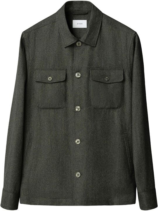 Active Wool Four Pocket Overshirt