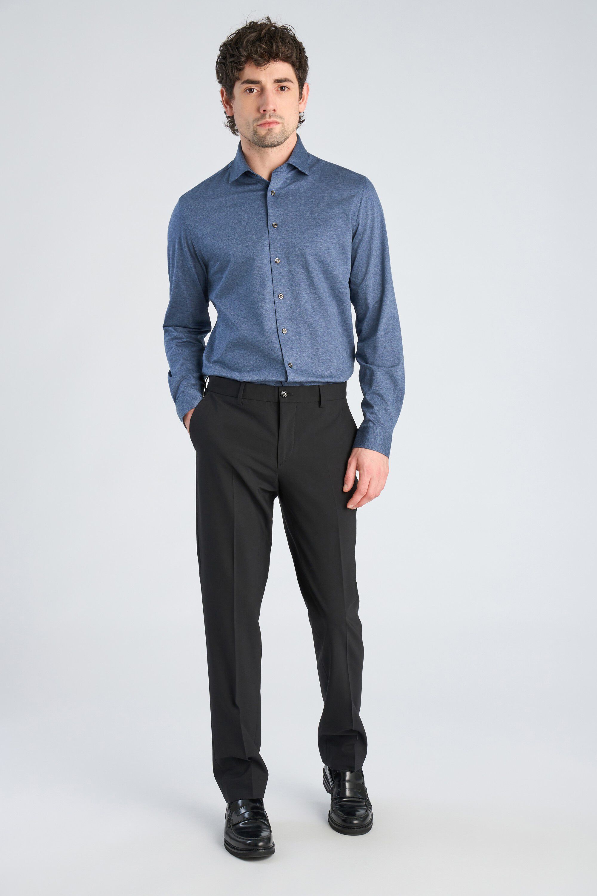 Superflex knitted shirt L/S