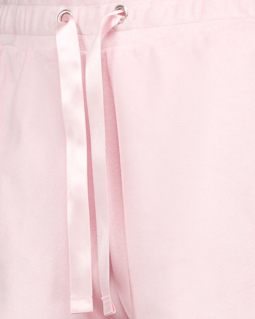 Peach Velour Shorts