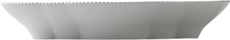 Hvid Elements 23 cm. fad