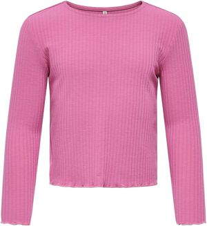 KMGTELLA LIFE L/S O-NECK TOP JRS