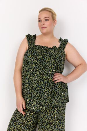 Curvy WA-MELINA 1 Top Mørkegrøn