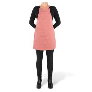 Five Pockets Apron , Slim Fit, Canvas Peach