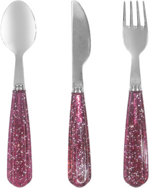 GLITTER CUTLERY