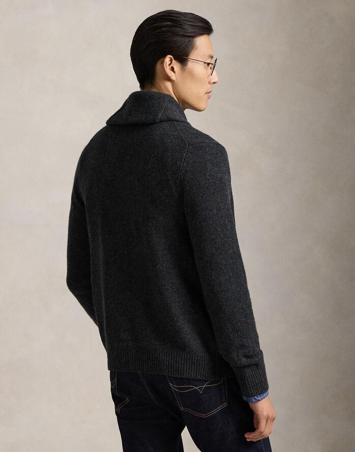 2/15 WOOL/CASH RWS-SWEATER-CARDIGAN