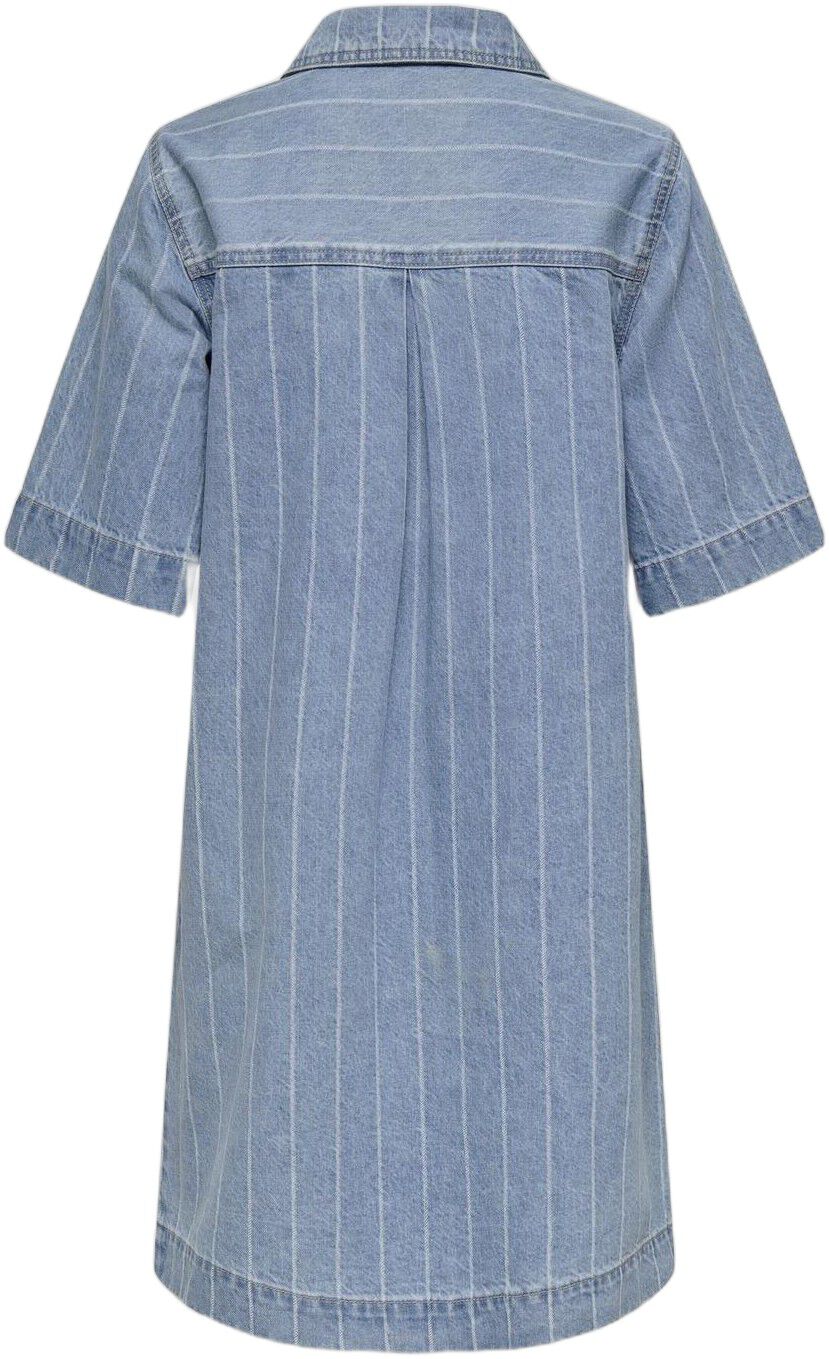 ONLASTA S/S STRIPE DNM DRESS GUA