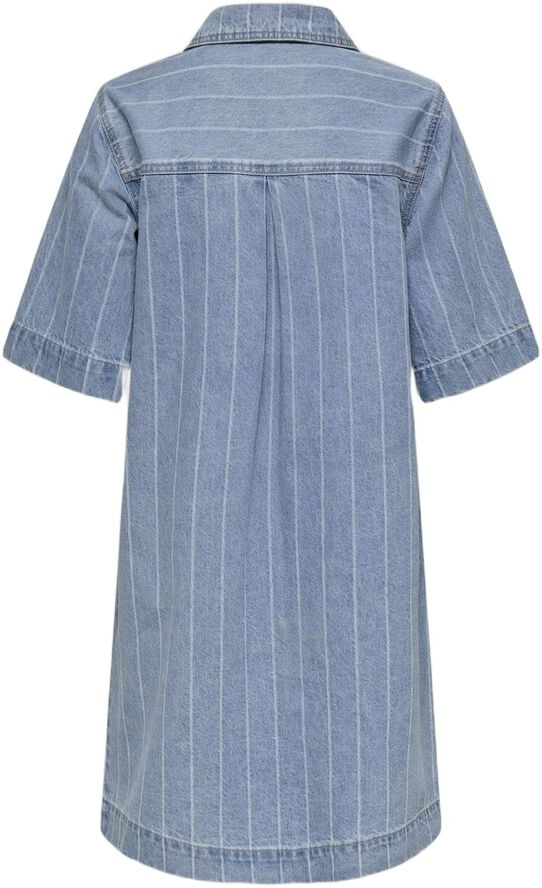 ONLASTA S/S STRIPE DNM DRESS GUA