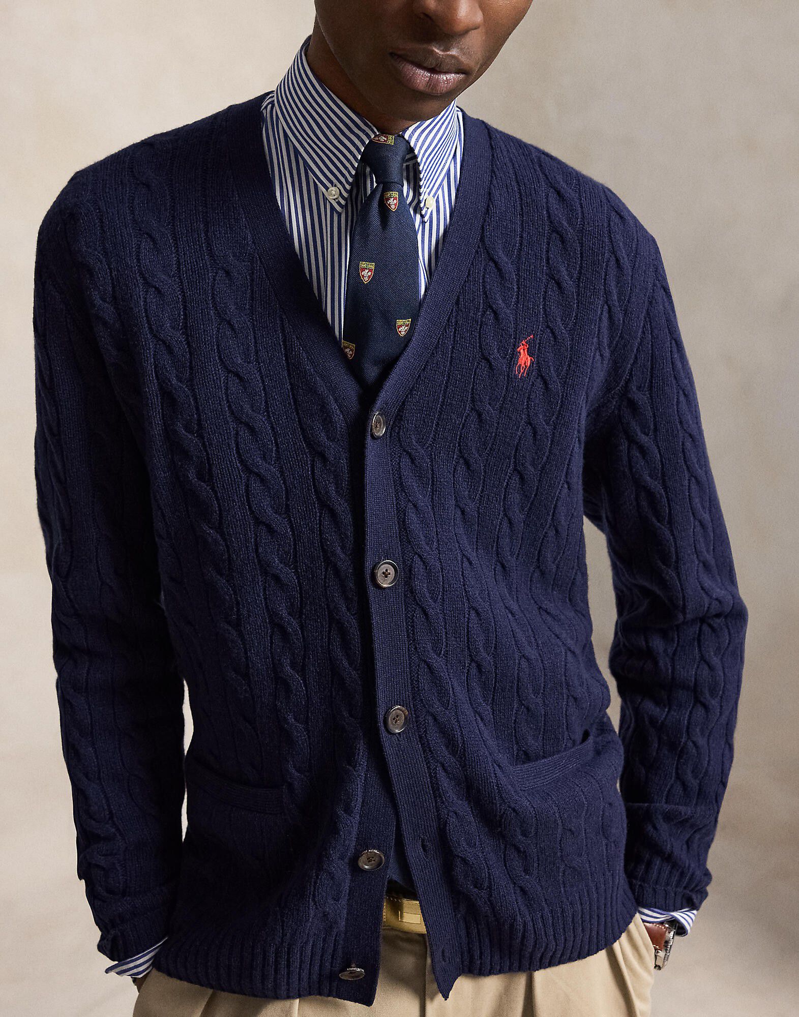 2/15 WOOL/CASH RWS-SWEATER-CARDIGAN