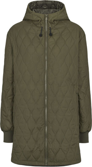 Line Hood Quilt jakke