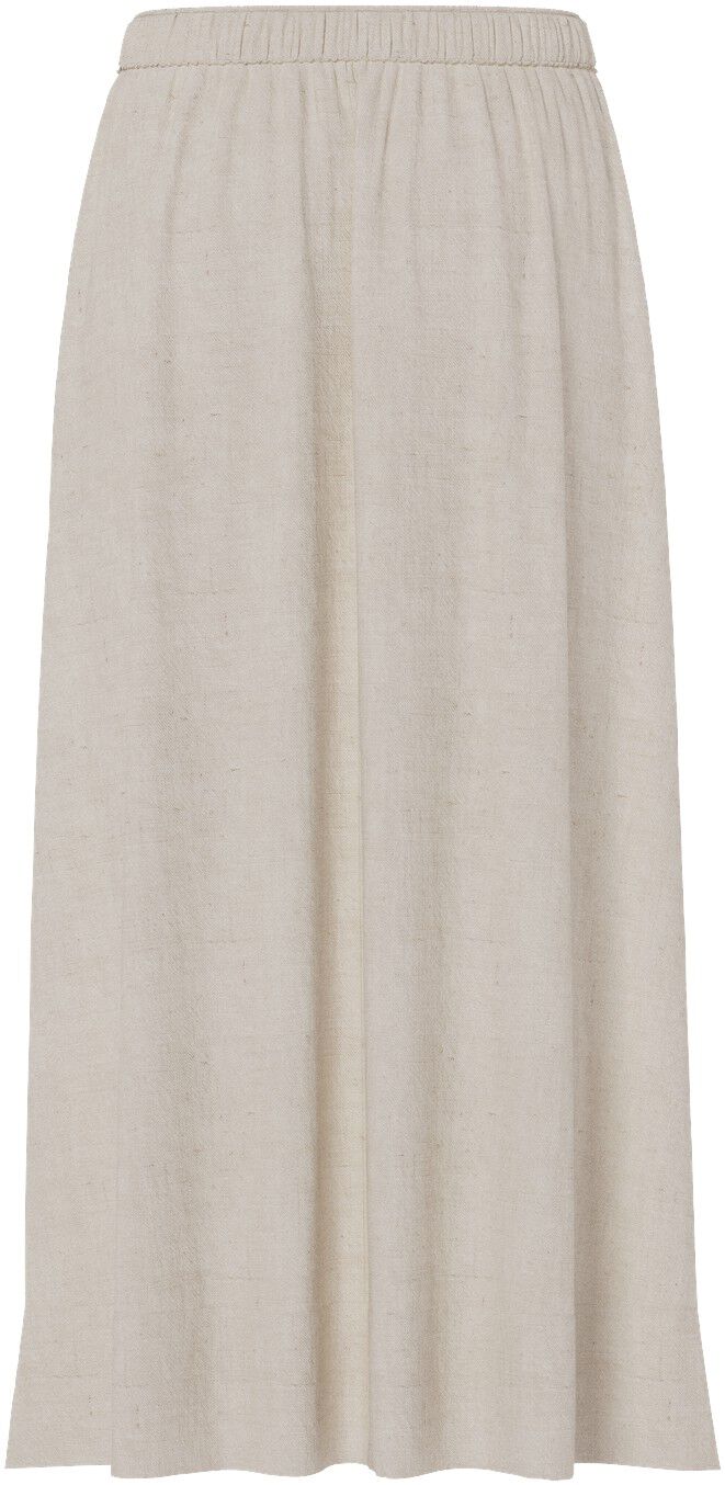 YASUSUMA HW LINEN BLEND LONG SKIRT