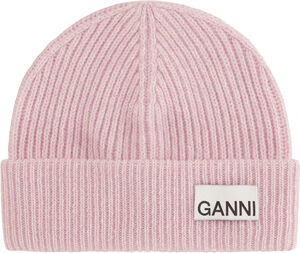 Light Structured Rib Knit Beanie